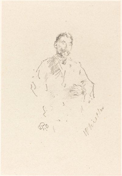 Stéphane Mallarmé, No. 2 - James Abbott McNeill Whistler