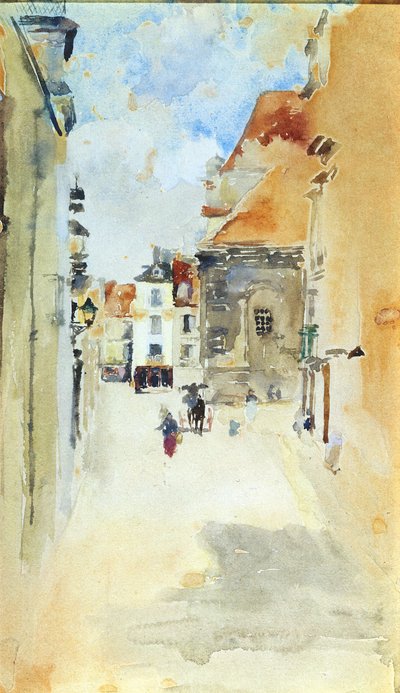 Scène de rue, c.1888 - James Abbott McNeill Whistler