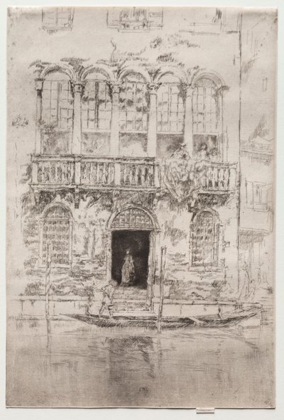 Le Balcon - James Abbott McNeill Whistler
