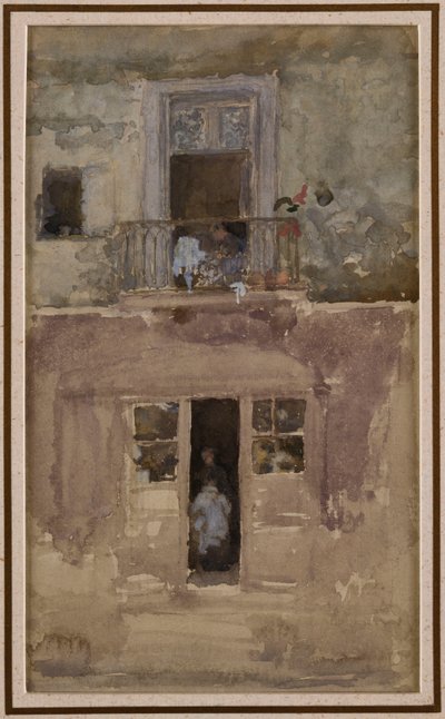 Le balcon, vers 1888 - James Abbott McNeill Whistler