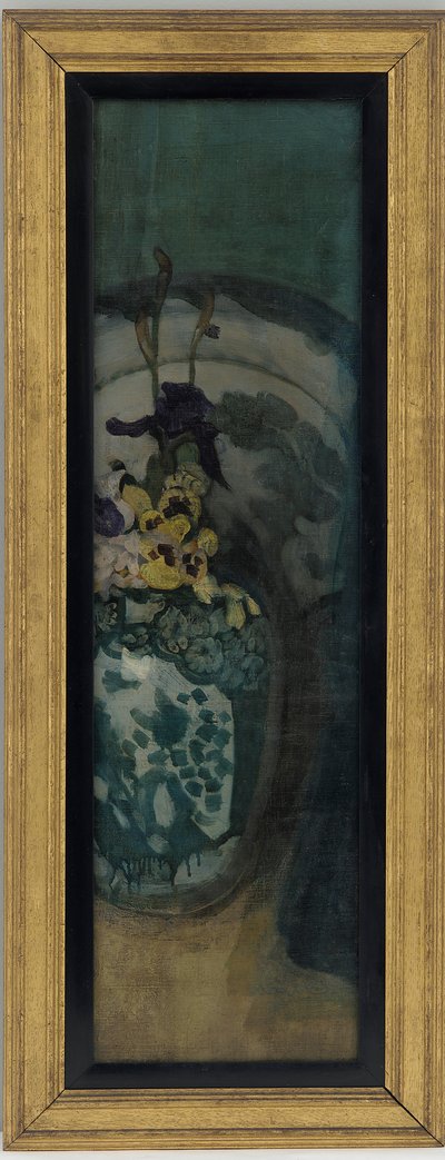 La Fille Bleue fragment : Violet et Bleu - James Abbott McNeill Whistler