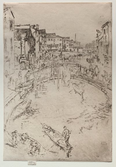 Le Pont - James Abbott McNeill Whistler