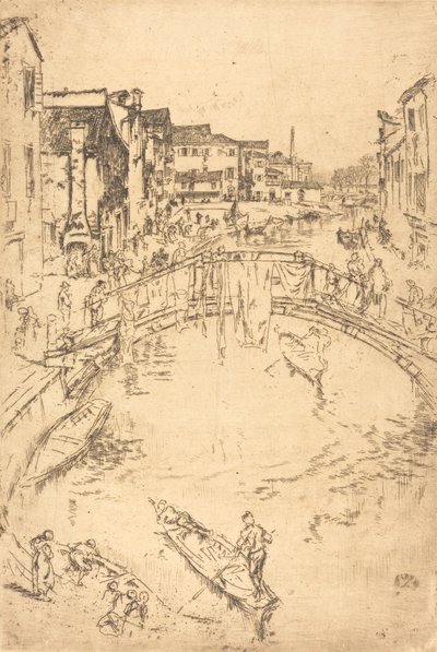 Le Pont, 1879-1880 - James Abbott McNeill Whistler