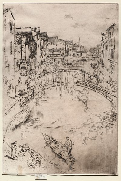 Le Pont, 1886 - James Abbott McNeill Whistler