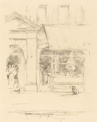 Le chien du boucher, 1896 - James Abbott McNeill Whistler