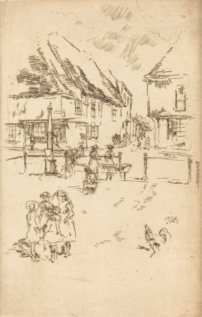 Le coq et la pompe, vers 1887 - James Abbott McNeill Whistler