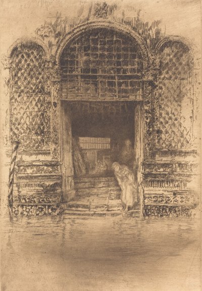 Le Portail, 1880 - James Abbott McNeill Whistler
