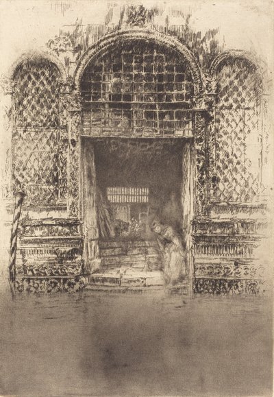 Le Portail, 1880 - James Abbott McNeill Whistler