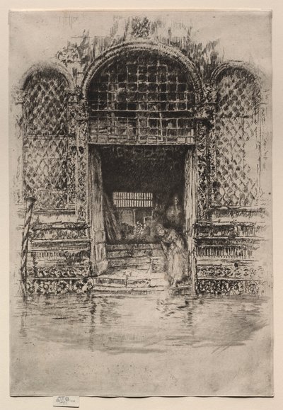 Le Portail, 1880 - James Abbott McNeill Whistler