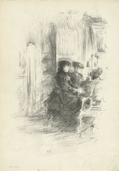 Le Duo - James Abbott McNeill Whistler