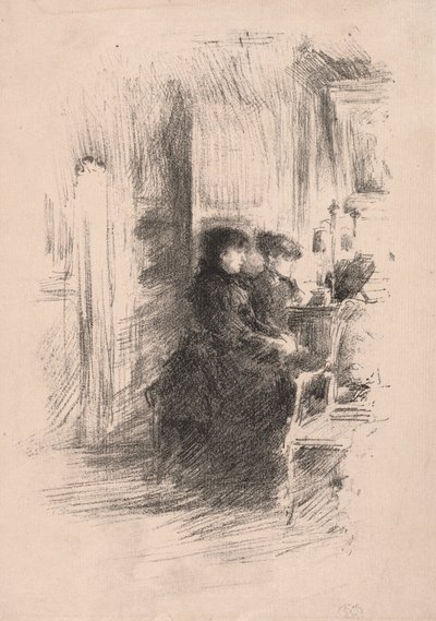 Le Duo, 1894 - James Abbott McNeill Whistler