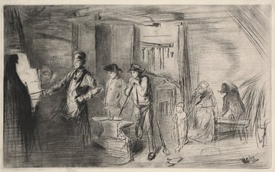 La Forge - James Abbott McNeill Whistler