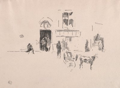 La Porte de la Gaieté, 1879 - James Abbott McNeill Whistler