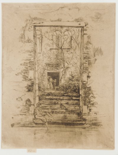 Le jardin, 1879-1880 - James Abbott McNeill Whistler