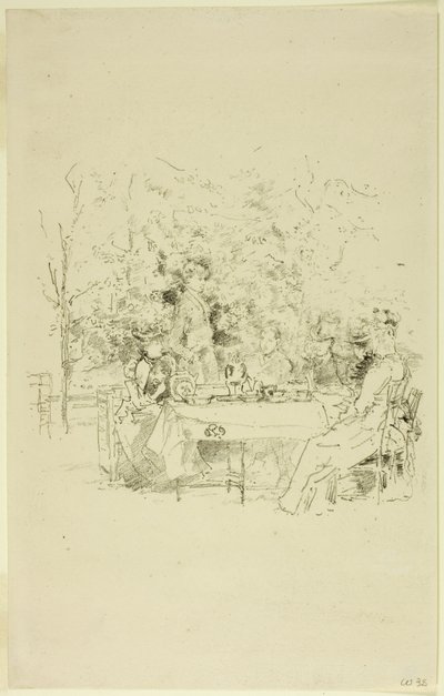 Le Jardin - James Abbott McNeill Whistler