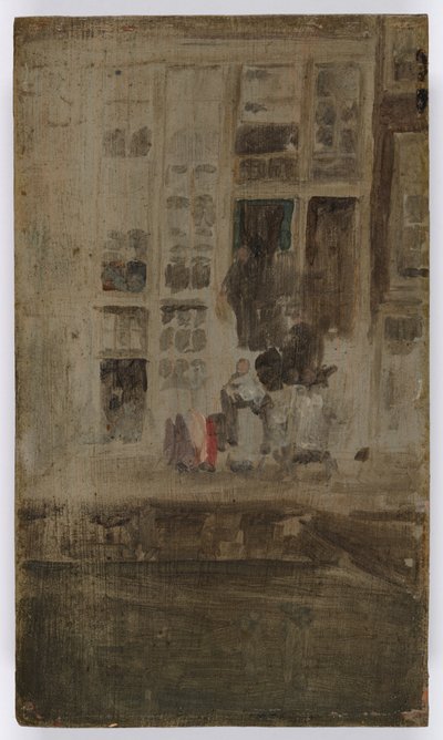 La Maison grise - James Abbott McNeill Whistler