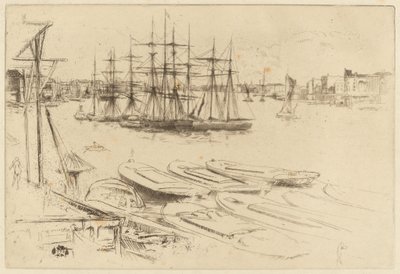 La grande piscine - James Abbott McNeill Whistler