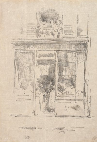 La Blanchisseuse de la Place Dauphine, 1894 - James Abbott McNeill Whistler