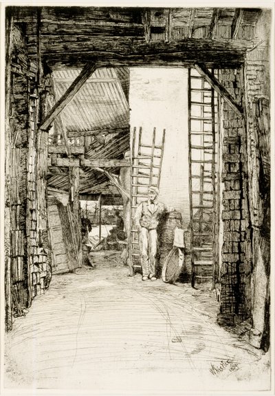 Le Brûleur de chaux, 1859 - James Abbott McNeill Whistler