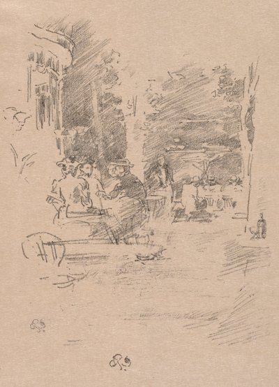 Le Petit Café au Bois, 1894 - James Abbott McNeill Whistler
