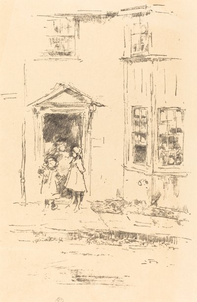 La petite porte, Lyme Regis, 1895 - James Abbott McNeill Whistler