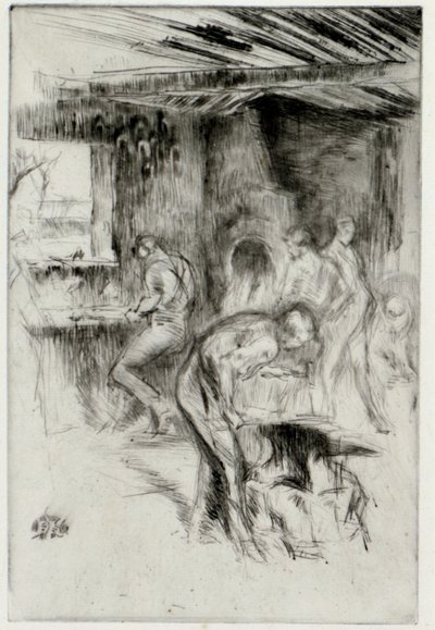 La Petite Forge - James Abbott McNeill Whistler