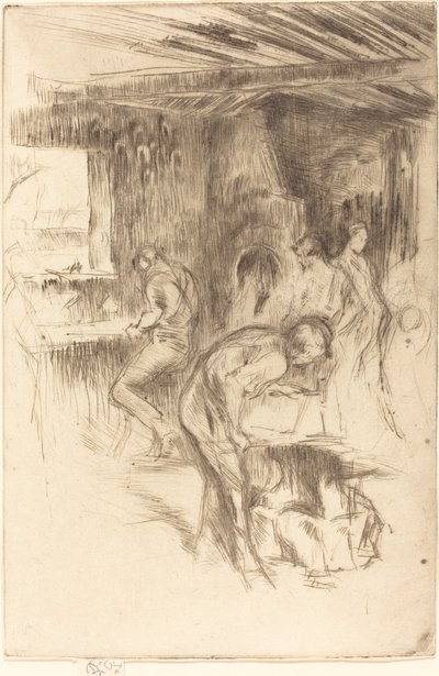 La petite forge - James Abbott McNeill Whistler