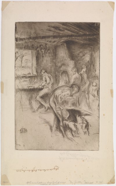 La Petite Forge, Liverpool, 1875 - James Abbott McNeill Whistler
