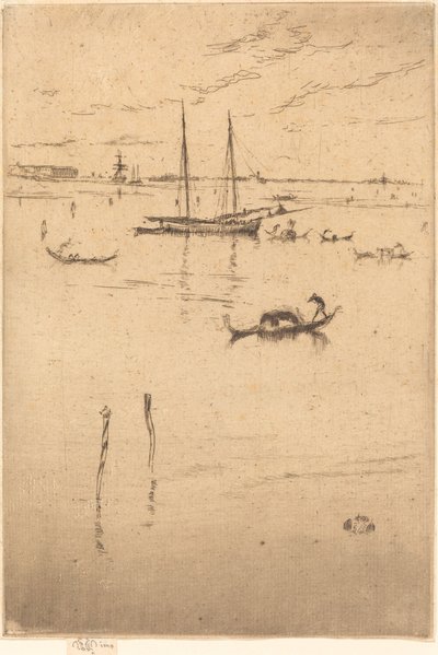 La Petite Lagune, 1879-1880 - James Abbott McNeill Whistler