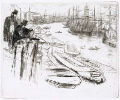 La Petite Mare, No.1 - James Abbott McNeill Whistler
