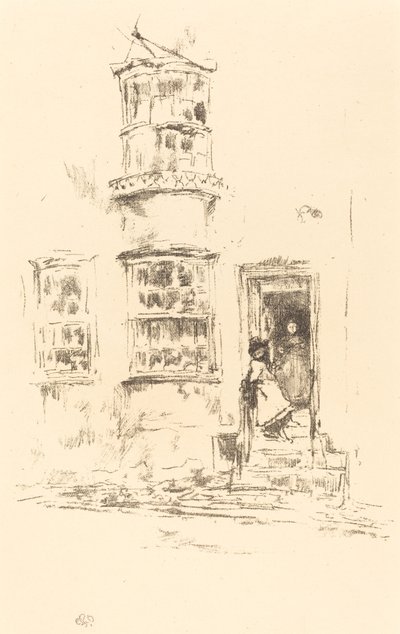 Les Petits Escaliers, Lyme Regis, 1895-1896 - James Abbott McNeill Whistler