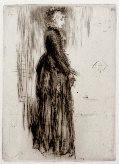 La Petite Robe de Velours - James Abbott McNeill Whistler