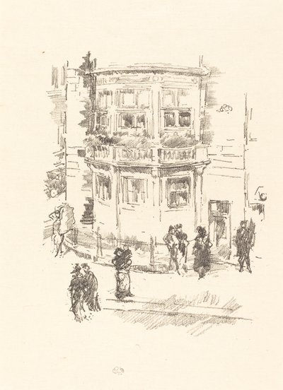 La fenêtre du directeur, Théâtre Gaiety, 1896 - James Abbott McNeill Whistler