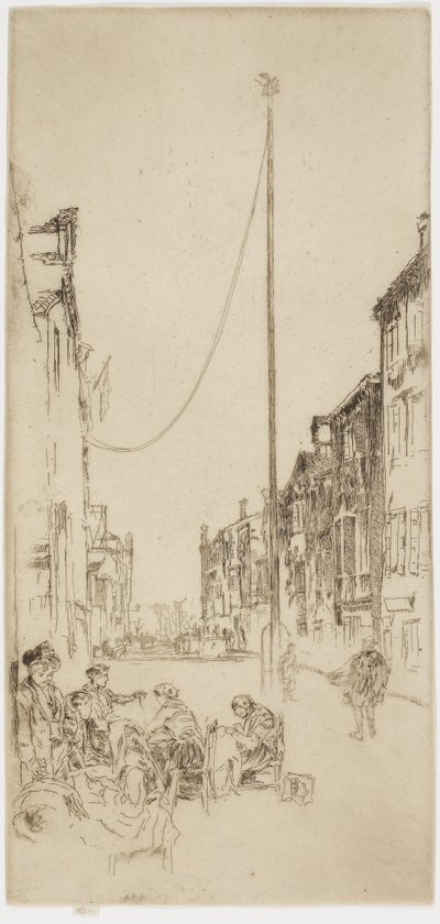 Le mât - James Abbott McNeill Whistler