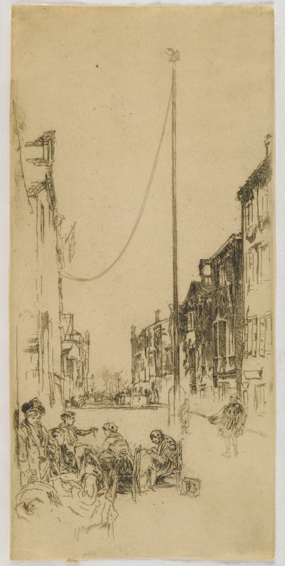 Le Mât, 1880 - James Abbott McNeill Whistler