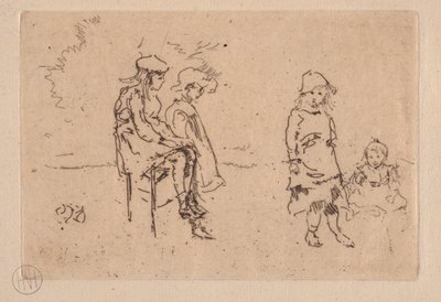 Les enfants Menpes - James Abbott McNeill Whistler