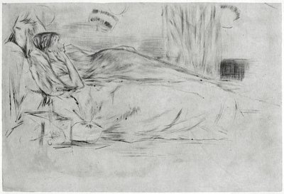 Le Modèle, allongé, vers 1864 1904 - James Abbott McNeill Whistler