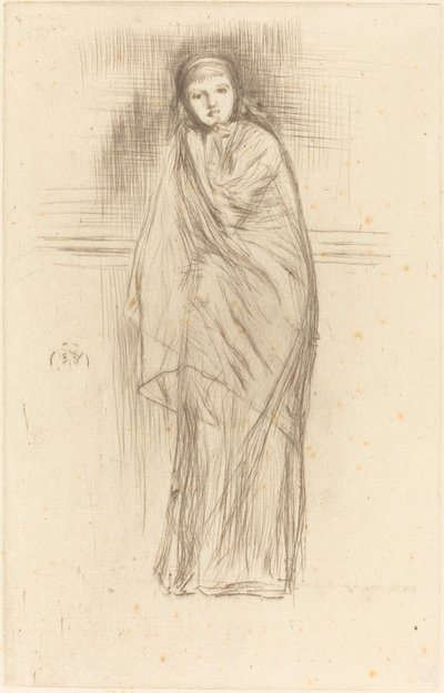 Le modèle se reposant, 1870 - James Abbott McNeill Whistler