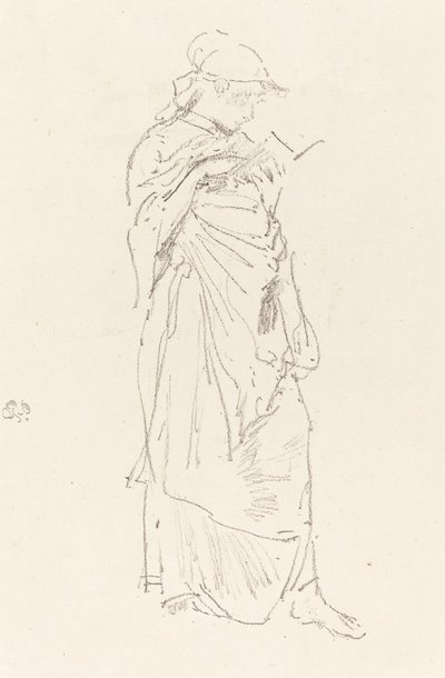 Le Roman : Fille lisant, vers 1889 - James Abbott McNeill Whistler