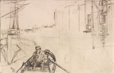 La Piscine, 1859 - James Abbott McNeill Whistler