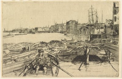 La Piscine - James Abbott McNeill Whistler