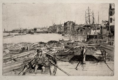 La piscine, 1859 - James Abbott McNeill Whistler