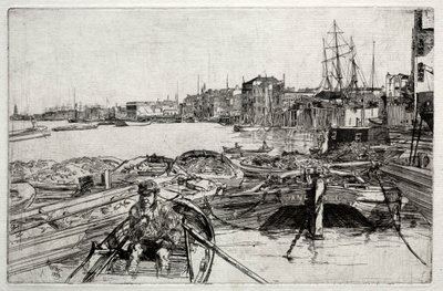 La piscine, 1859 - James Abbott McNeill Whistler