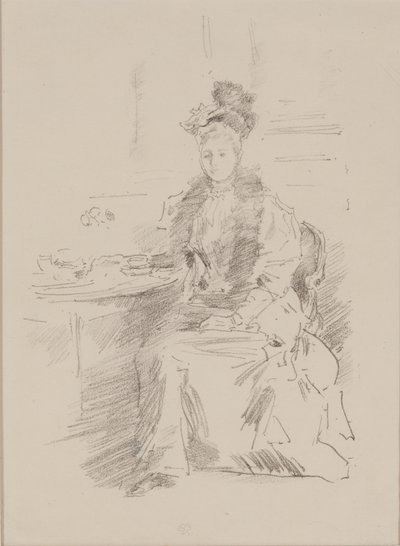 La Jolie New-Yorkaise - James Abbott McNeill Whistler