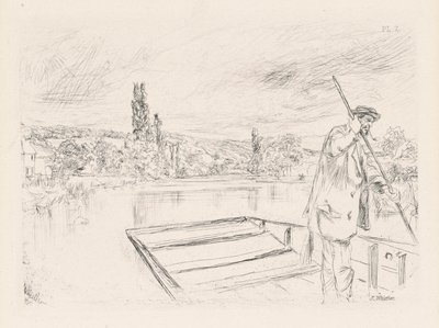 La Péniche - James Abbott McNeill Whistler