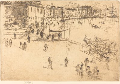 La Riva, No.II, 1880 - James Abbott McNeill Whistler