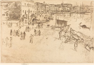 La Riva, No.I, 1879-1880 - James Abbott McNeill Whistler