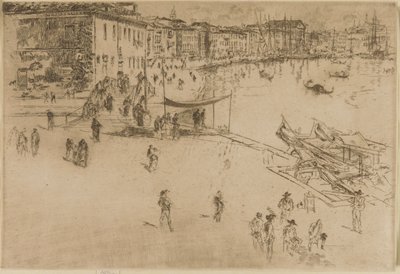 La Riva, No. 2 - James Abbott McNeill Whistler
