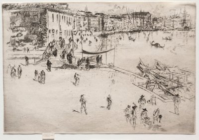 La Riva, No. 2, 1886 - James Abbott McNeill Whistler