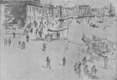 La Riva, Numéro Deux, vers 1880, 1904 - James Abbott McNeill Whistler